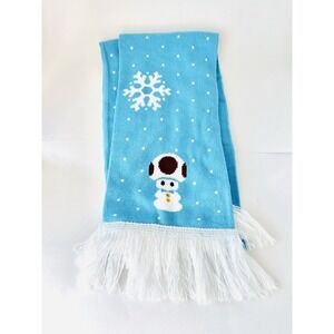 Nintendo Toad & Snowman‎ Winter Scarf 66"
